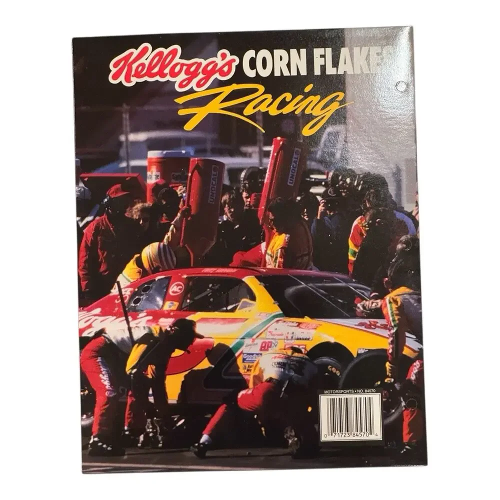 Lot of 5 1996 Napco Nascar 3 Holed Punched Folders 9 1/4 X 11 3/4